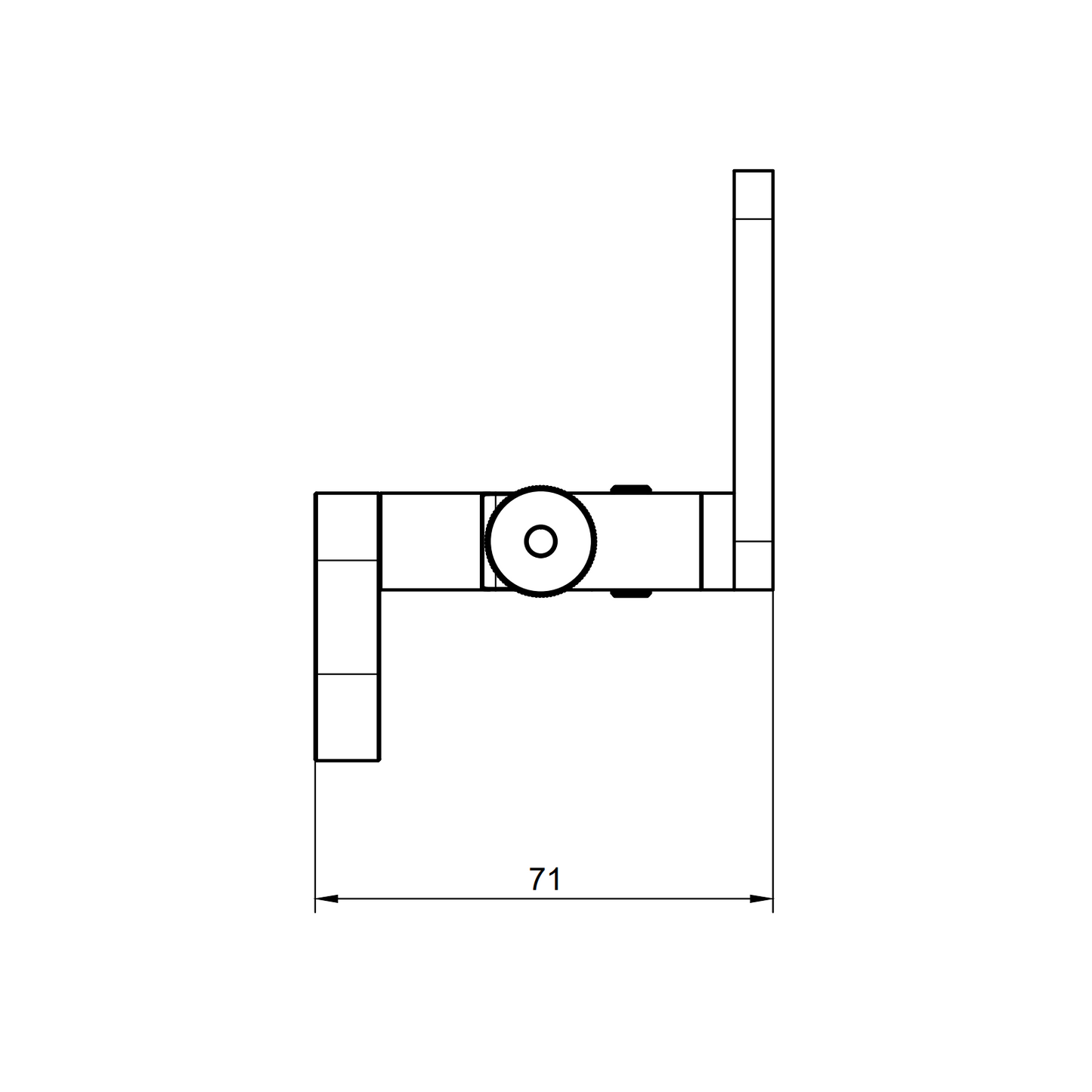 Measurements for the DDU mount