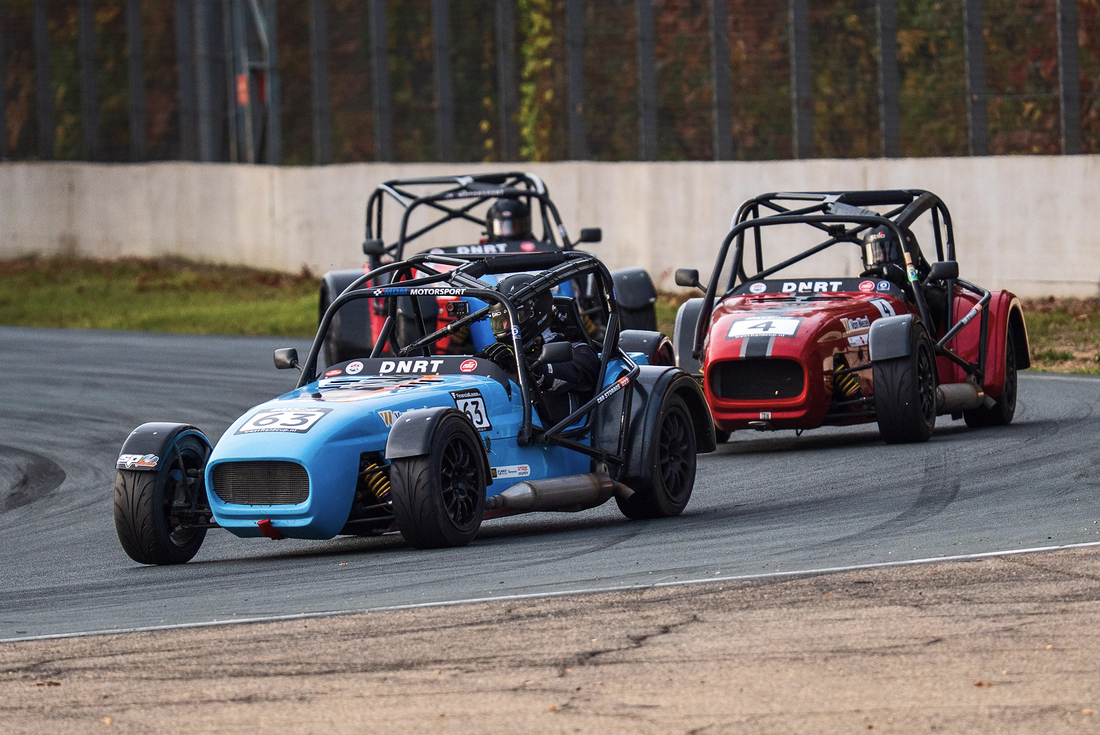 Richard on the track