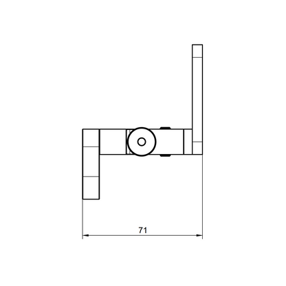 Measurements for the DDU mount