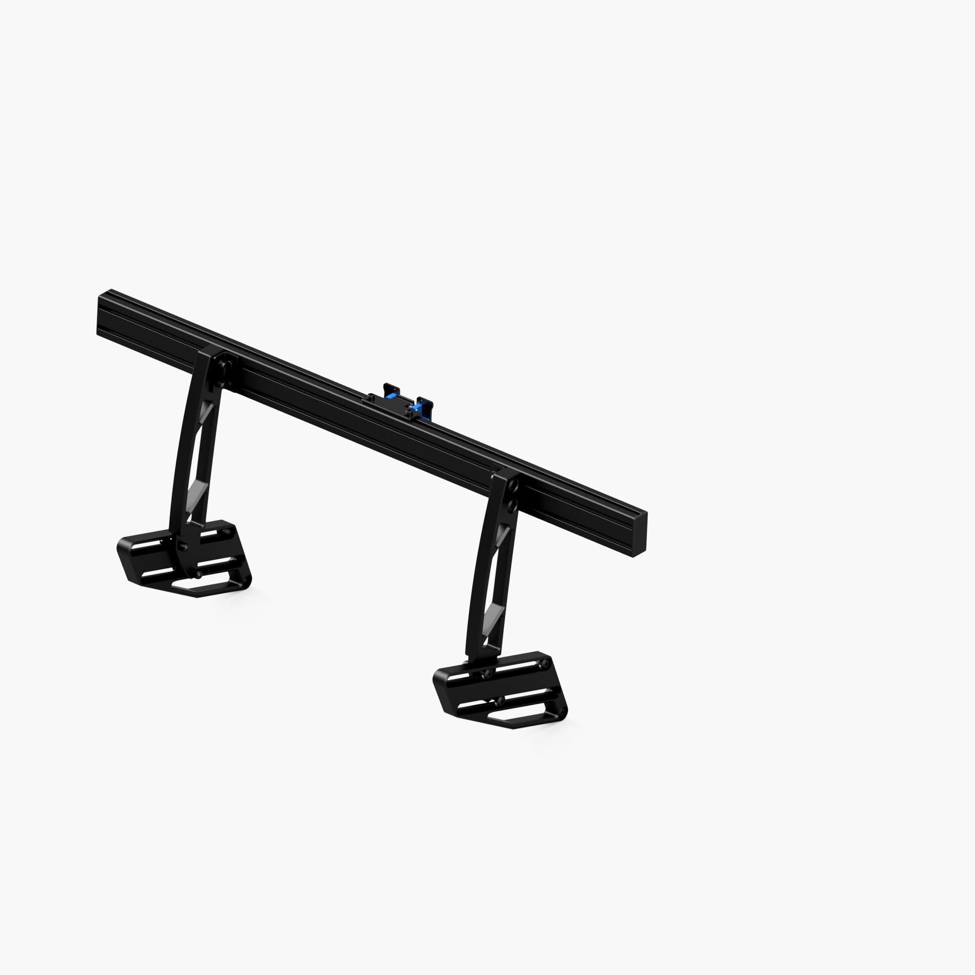 Integrated single Vario™ monitor mount for the sim racing setups.