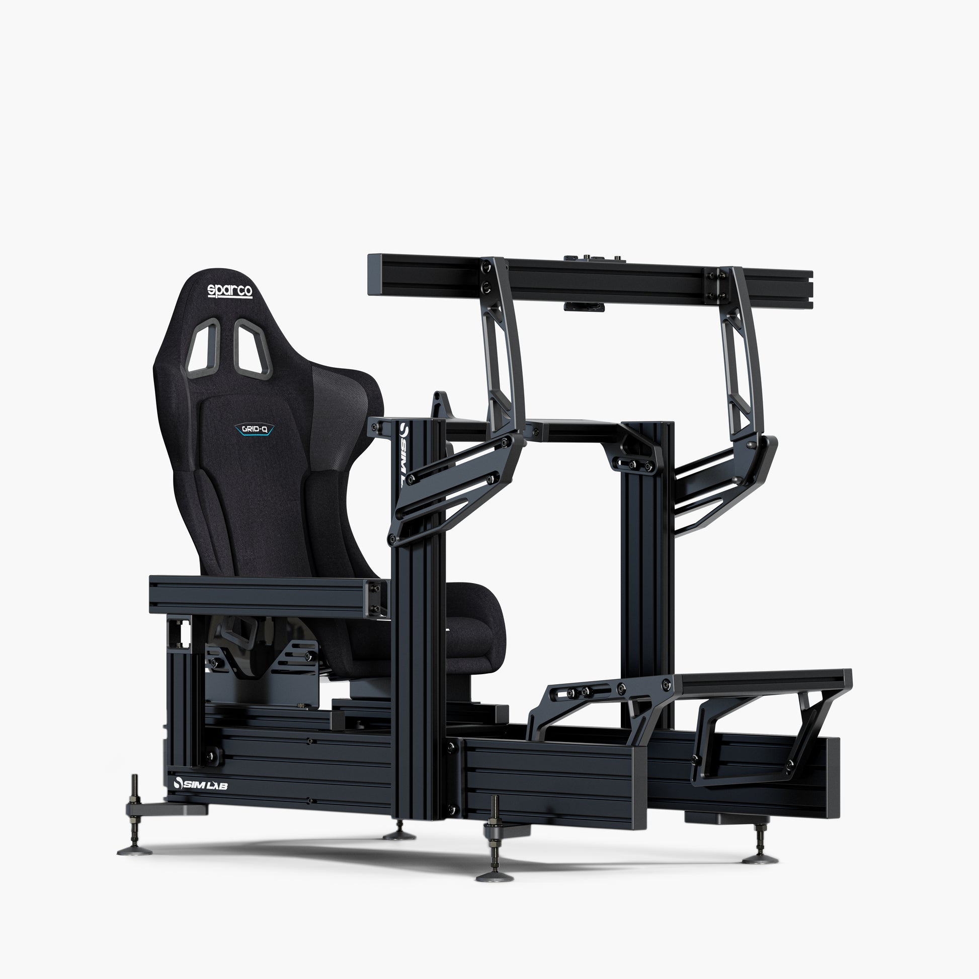 P1X Ultimate with the wheeldeck mount, Integrated single, and Sparco Grid Q seat.