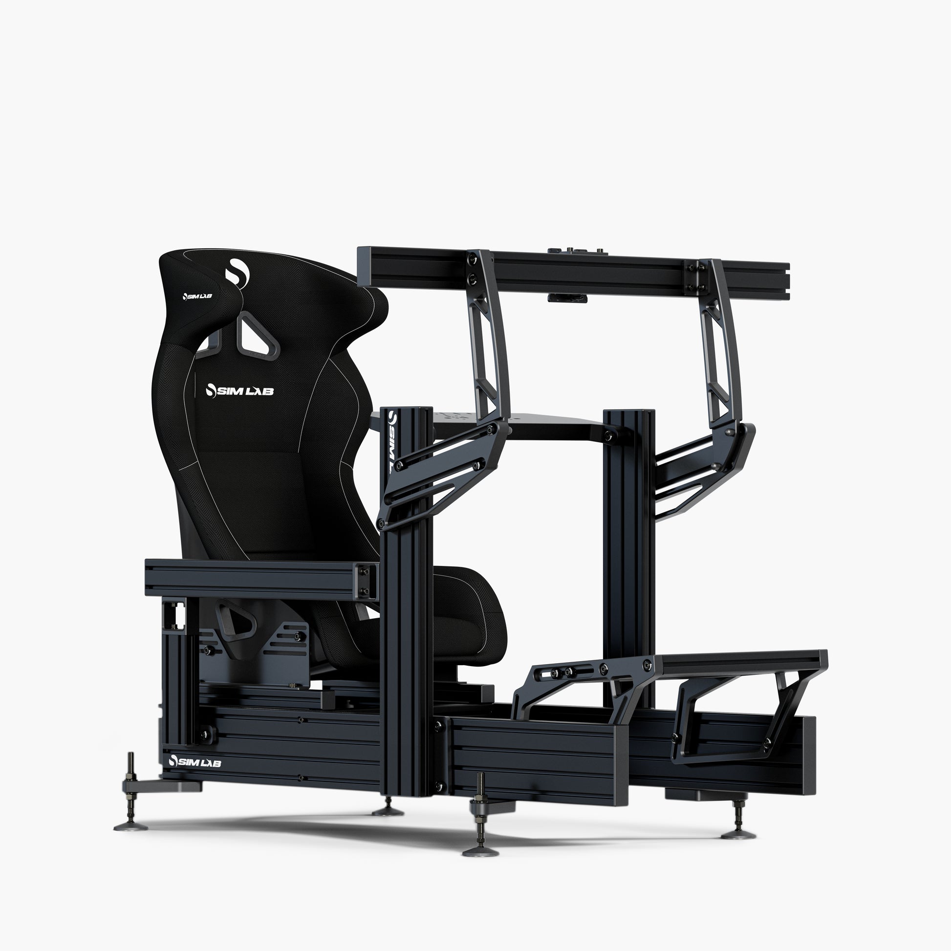 P1X Ultimate with the wheeldeck mount, single Integrated monitor mount, and Speed seat.
