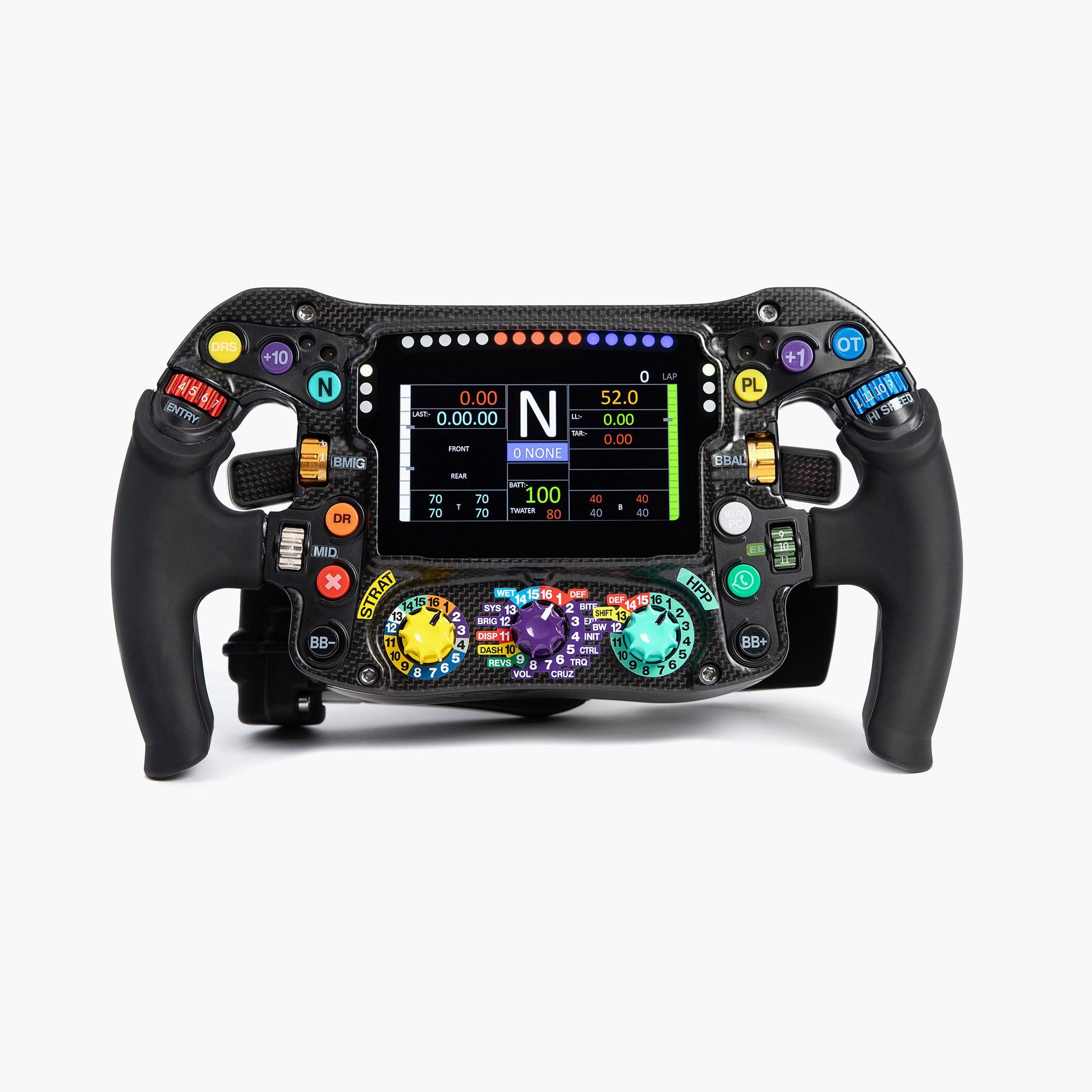f1 simulator wheel and pedals Mercedes-AMG PETRONAS Formula One Team Sim Racing Steering Wheel (2024/2025)