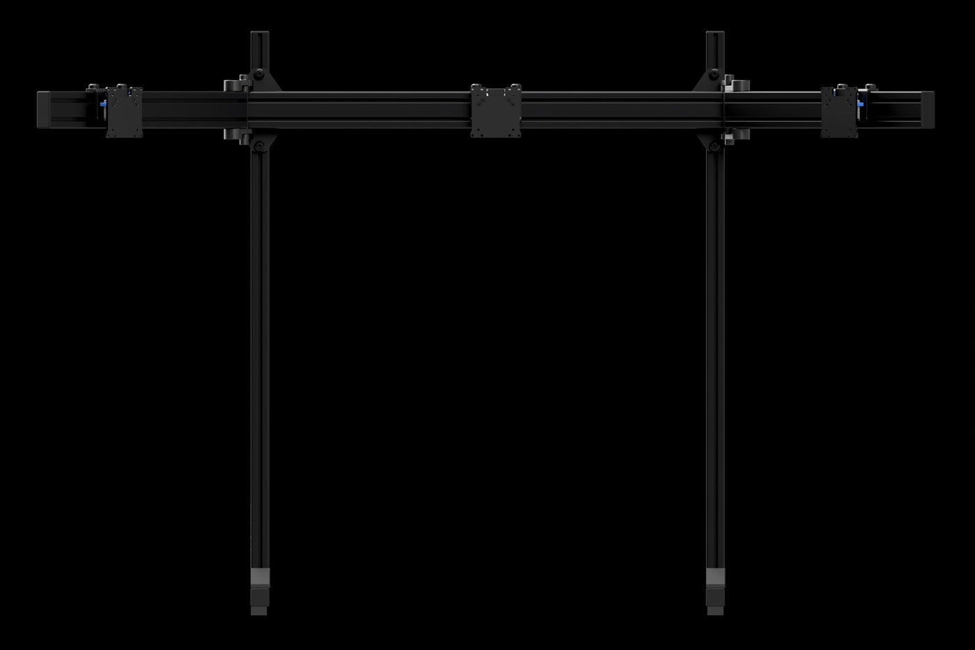 Stursy design of the freestanding monitor mount
